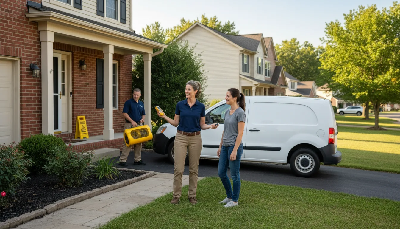Residential water damage restoration in Marysville, MT